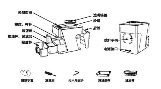 家用榨油機(jī)的組成、清潔、維護(hù)