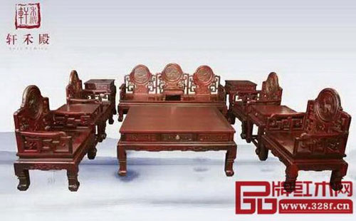 2016“受市場(chǎng)歡迎的中山紅木家具十大精品”名單