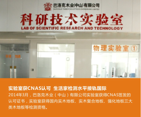 生活家成為國內唯一家擁有國家級除醛監(jiān)測技術的木地板企業(yè)