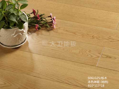 大衛(wèi)地板23℃純實木地?zé)嵯盗兄畽的驹敿?xì)評測