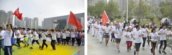 紀(jì)念紅軍長征，嘉寶莉漆公益彩跑撫州舉行