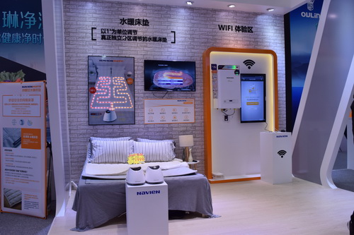 大放光彩！慶東納碧安攜多款壁掛爐新品現(xiàn)身AWE2018