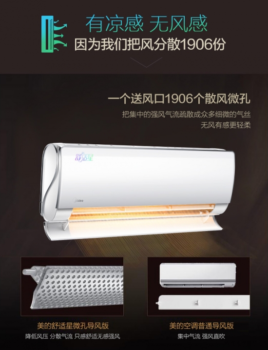 美的KFR-35GW/BP3DN1Y-TA201(B2)空調(diào)，換季時(shí)節(jié)保證室內(nèi)舒適度
