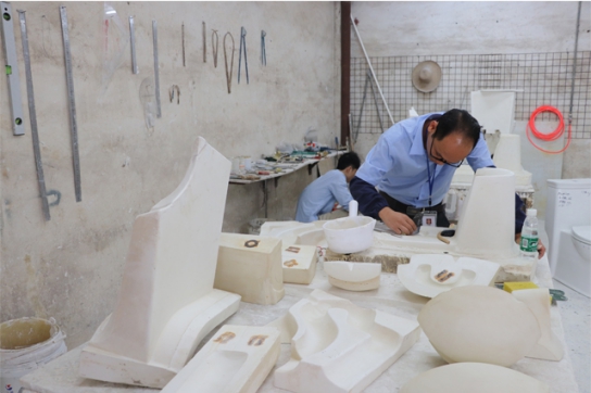 品牌發(fā)展更上一層樓，日豐衛(wèi)浴正式啟動(dòng)窯爐生產(chǎn)作業(yè)