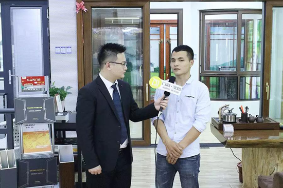 卡諾門窗廣東中山旗艦店朱總：不忘初心，以品質(zhì)取勝！
