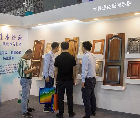 大寶漆亮相國(guó)際家具材料展，有款產(chǎn)品很驚艷