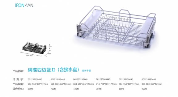 櫥柜拉籃品牌選得好，讓廚房充滿美感