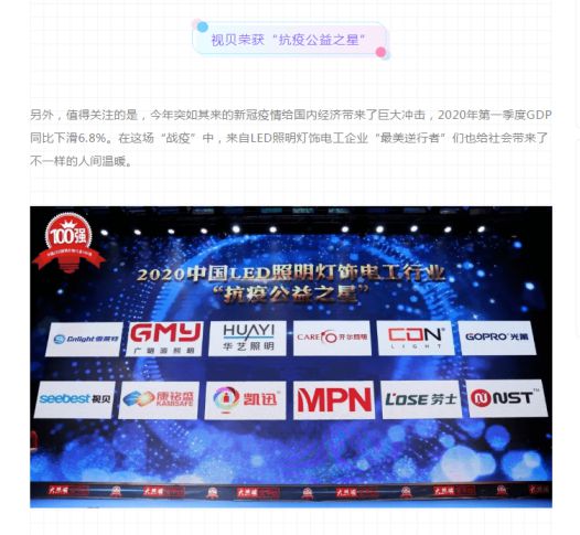 抗疫公益之星！朗德萬(wàn)斯、小器鬼、開(kāi)爾等8家照企官宣喜訊 