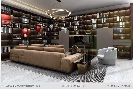 華洲木業(yè)：中山戰(zhàn)略合作商232㎡展廳空間展示設(shè)計(jì)案例