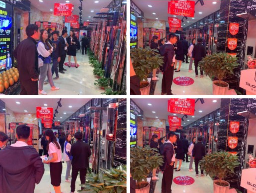 雞澤圣洛威集成熱水器專賣店順勢而為，盛裝開業(yè)
