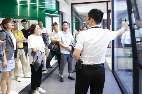 歐哲門窗總部迎來江門湛江設計力量協(xié)會設計師朋友到訪
