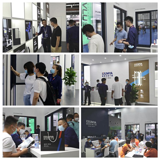 展會進(jìn)行時(shí)丨皇雅門窗系統(tǒng)南京移門展首日盛況，現(xiàn)場直擊!